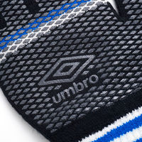 umbro(アンブロ) サッカー 手袋 ニットグローブ F ブラック×ブルー UUAYJD54 1セット（2双）（直送品）