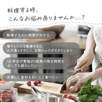 解凍プレート 厚手S（厚み0.3cm）ブラック R0450-S-A 1セット（1枚×3）急速解凍 急速冷凍 ライズクリエイション