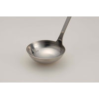 下村企販 量れるお玉 ママクック ステンレス製 日本製 391538 1個（直送品）