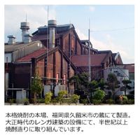 本格麦焼酎 琥珀伝承 熟成麦焼酎 25度 4L 1セット（1本×2） 福徳長酒類