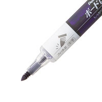 ぺんてる ホワイトボードマーカー ノックル ボードにフィット中字 紫 XEMWL5SBFV 5本