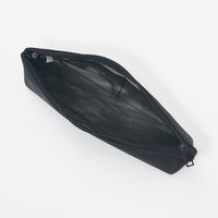 無印良品 ナイロンメッシュペンケース マチ付 約幅18.5×高さ5×マチ4cm 黒 良品計画