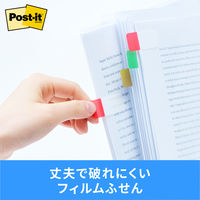 ポストイット 付箋 フィルムふせん ジョーブ インデックス 厚口 マルチカラー8 1パック スリーエム 686MC-8