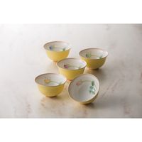 【ギフト包装】香蘭社　ブライトローズ　湯呑5客揃　210126027　1個（直送品）