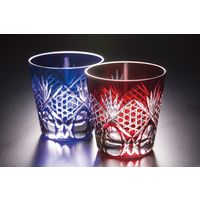 【ギフト包装】木本硝子　江戸切子　六角籠目ペアオールド　210154080　1個（直送品）