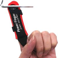 磁石付き指サック パワーフィンガー 赤色 PF81R 1個 アイガーツール（直送品）