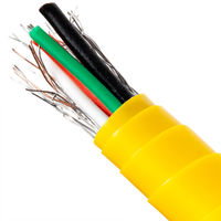 現場のチカラ ビニールテープ 黄 幅19mm×長さ20m アスクル 1セット（5巻入）  オリジナル