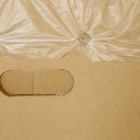 今村紙工 スタンダード段ボールゴミ箱45L DBOX45-5 1セット(5枚入)