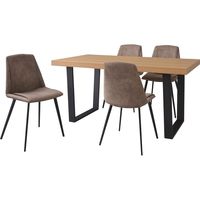 東谷 ROOM ESSENCE ダイニングテーブル 幅1500×奥行800×高さ720mm ナチュラル FDT-31NA 1台（直送品）