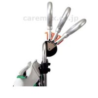 ユーバ産業 アップライン UL-0218 花柄レッド 361755 1台 　介援隊 W1966（直送品）