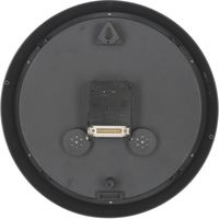 不二貿易 電波掛時計 カペラ Φ27cm BK(27269) 99290 1個