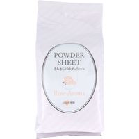 iiもの本舗 さらさらパウダーシート ローズの香り 徳用 50枚入 4589596692111 50枚入×36セット（直送品）