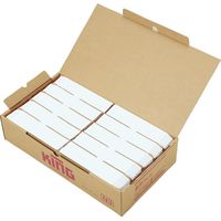 キングコーポレーション 長形3号 80g 森林認証Ｈｉソフトカラー ブルー 191112 1箱(1000枚入)（直送品）