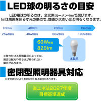 朝日電器 ＬＥＤ電球　ミニクリプトン形 LDA7D-G-E17-G4105-2P 1セット（2個入）