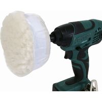 コンヨ ポリッシャー5点セット 6.35mm六角軸 φ125mm PS125-S5 1個