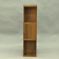 エイ・アイ・エス ロスタ ジグザグラック 幅795×奥行295×高さ1112mm ブラウン LST-1280ZS BR 1台（直送品）