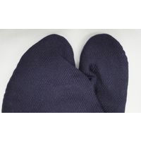 ガクヤ 兵スクール足袋 晒裏 4枚コハゼ 紺 25cm 1402230006 1足（直送品）