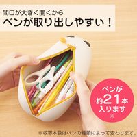 リヒトラブ 寝ころびペンポーチ BIG アザラシ A7800-16 1個（直送品）