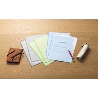 ライオン事務器 紙製メモホルダー A4サイズ グレー KM-6D H 1セット(10枚)