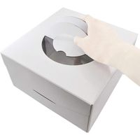 貝印 KHS ケーキボックス(18cm) ホワイト #000DL6342 1箱