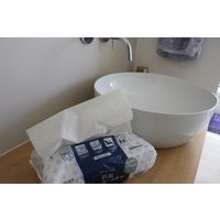 イトマン 抗菌ペーパータオルL200ダブルソフト 50200024 1セット(200組×30袋) 業務用 2枚重ね 中判 介護 衛生 再生紙100％