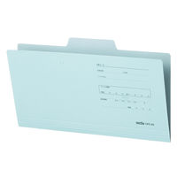 セキセイ フォルダー 統一伝票用サイズ ブルー CFC-63-10 1セット(3枚入)