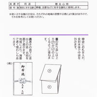 マルアイ 仏金封 総銀10本 御布施 キ-SE32 1枚