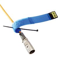 RIP-TIE(リップタイ) ケーブルラップ 25.4mmX76.2mm 10本入 白 H-03-010-W 1袋(10本)（直送品）