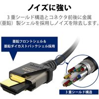 HDMI ケーブル HDMI2.1 ウルトラハイスピード 8K4K対応 3m ブラック CAC-HD21E30BK エレコム 1個