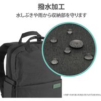 カメラバッグ リュック オフトコ off toco 2way 撥水加工 14インチPC収納 ブラック DGB-S043BK エレコム 1個