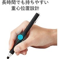 タッチペン スタイラスペン 超感度 太軸タイプ ブラック P-TPBPENBK エレコム 1個
