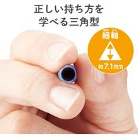 エレコム タッチペン/スマホ・タブレット用/鉛筆型/三角/細軸/超感度タイプ/ブルー P-TPEN02SBU 1個（直送品）