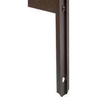 タカショー アルミガーデンフェンス ブラウン 580 2枚セット HGK-FE01B/2S 1セット（直送品）