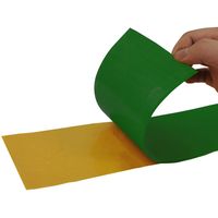 セーフラン安全用品 高耐久ラインテープ 幅50mm×30m 緑 15004 1巻