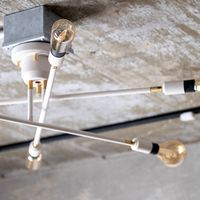 【アウトレット】TIC キムリック 6灯シーリングライト ホワイト TC-1010-WH 1台