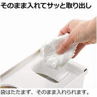 リッチェル トトノ 引き出し用 レジ袋収納ボックスN 111757 1セット(4個)（直送品）