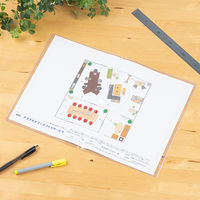 コクヨ ソフトカードケースW (二つ折りタイプ) 軟質タイ クケ-84 1枚