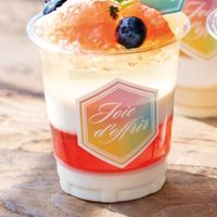 ヘッズ オーロラ六角シール-1 AUR-1S 1セット（500枚：100枚×5パック）（直送品）