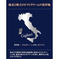 日清製粉ウェルナ 青の洞窟 海老の旨味豊かな海老と帆立のトマトクリーム 1人前 (140g) ×1個