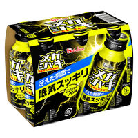 メガシャキ 冴えた刺激で眠気スッキリ ジンジャーレモン味 1セット（1本（100ml）×12） 炭酸飲料 ハウスウェルネスフーズ