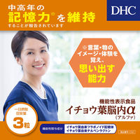 DHC イチョウ葉 脳内α（20日分） 1セット（1袋（60粒）×8） 記憶力 機能性表示食品 ディーエイチシー サプリメント