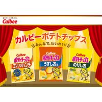 カルビー　ポテトチップスうすしお味 55g 1セット（3袋）