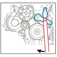 JTC ベルトテンショナーツール JTC4232S 1個（直送品）