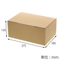 シモジマ ダンボール テープレス段ボール B5用ー120 4901755210965 1箱(20枚入)（わけあり品）