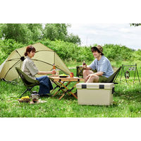 アイリスオーヤマ クーラーボックス CLー45 45L ベージュ 1個 ふたを外して洗える 抗菌加工（わけあり品）