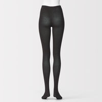 無印良品 レディース 婦人 足なり直角 かかとに合う タイツ 婦人Ｌ コーヒーブラウン 良品計画