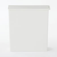 【まとめ買いセット】無印良品 ポリプロピレンごみ箱 角型 袋止め付 小（約3L） 1セット（1個×6） 良品計画