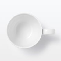 【まとめ買いセット】無印良品 日常の器 デミタスカップ 白 約130mL 1セット（1個×6） 良品計画