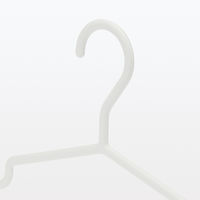 【まとめ買いセット】無印良品 再生ポリプロピレンハンガー 約幅42cm 10本組 1セット（1個（10本組）×12） 良品計画