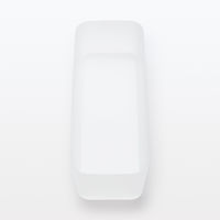 【まとめ買いセット】無印良品 ポリプロピレン整理ボックス2 約幅8.5×奥行25.5×高さ5cm 1セット（1個×48） 良品計画